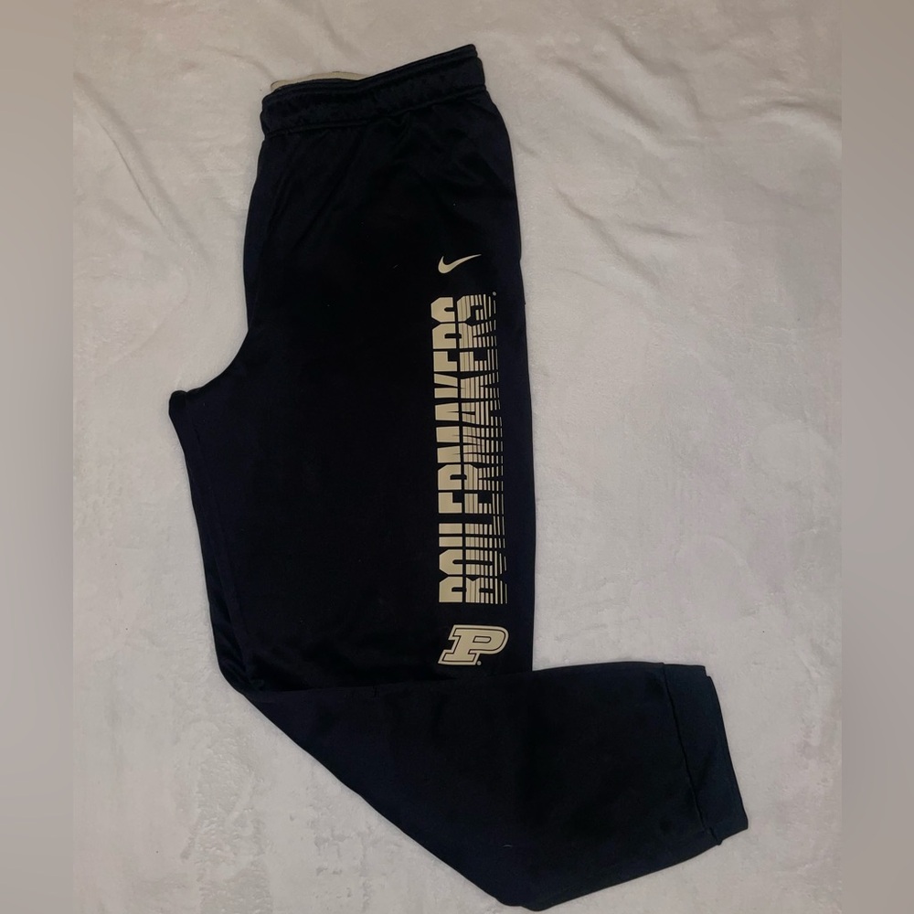 Black Nike Purdue University Sweatpants